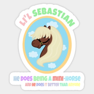 Mini-horse Sticker